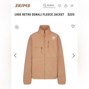 North Face x Skims Fleece Jacket *New